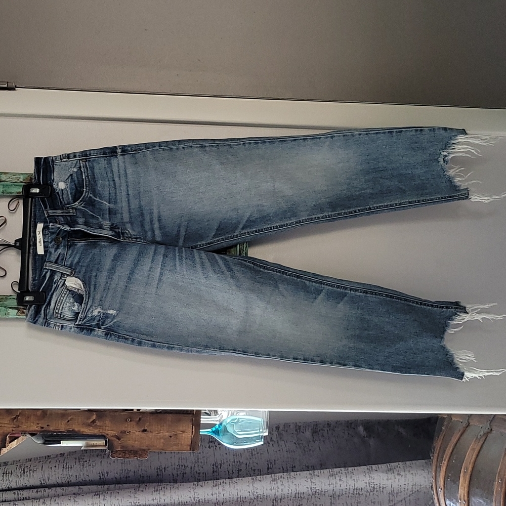 Willow- root, Mom jeans. Bought at the buckle